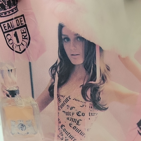 Juicy Couture Pink and Black Gift Bag - Picture 2 of 8